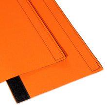 Lade das Bild in den Galerie-Viewer, Neopren Klett-Gabelschützer lang orange 39-45 mm-endurocult

