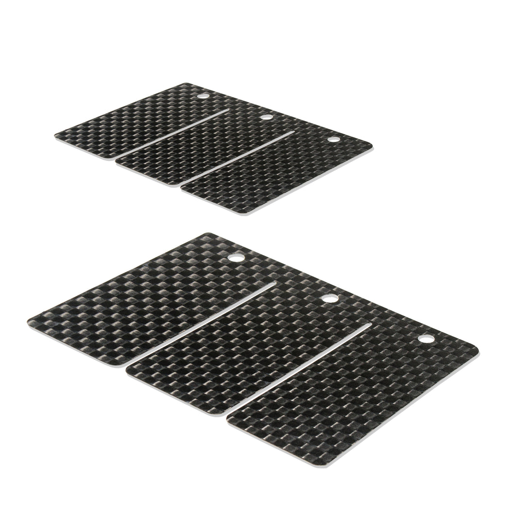 2x Carbon Membran für Kawasaki KDX 200 1988-2006 + KDX 220-endurocult